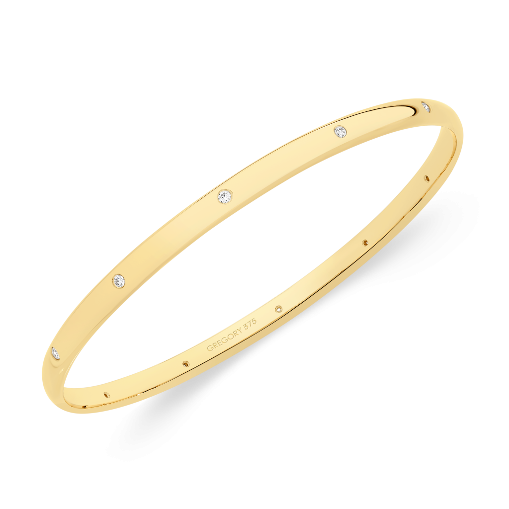 Golf-Bangle-Diamond-YG-B10