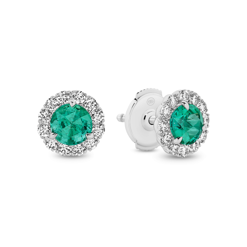 TE2156-G-WG-2016247-1-Earring-Green Emerald-WG-E2