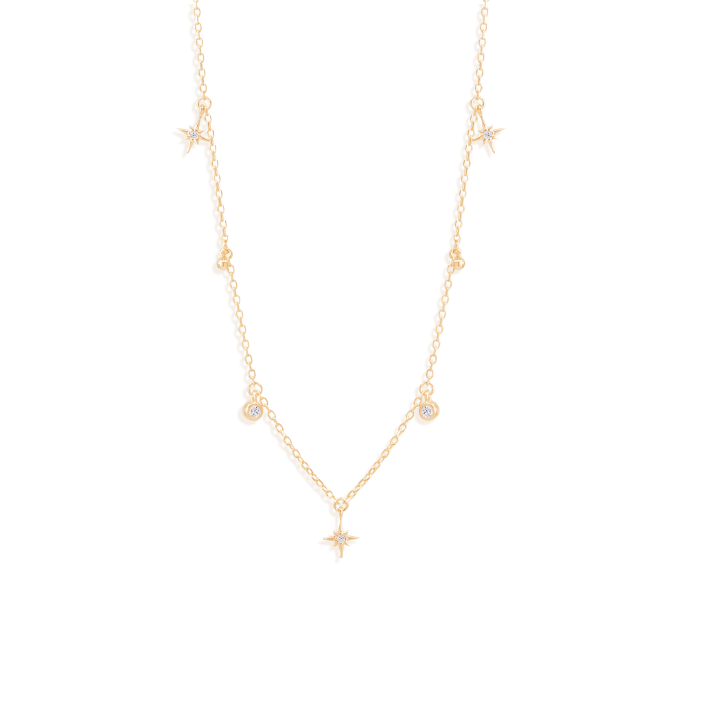 Gold Bathed In Your Light Choker