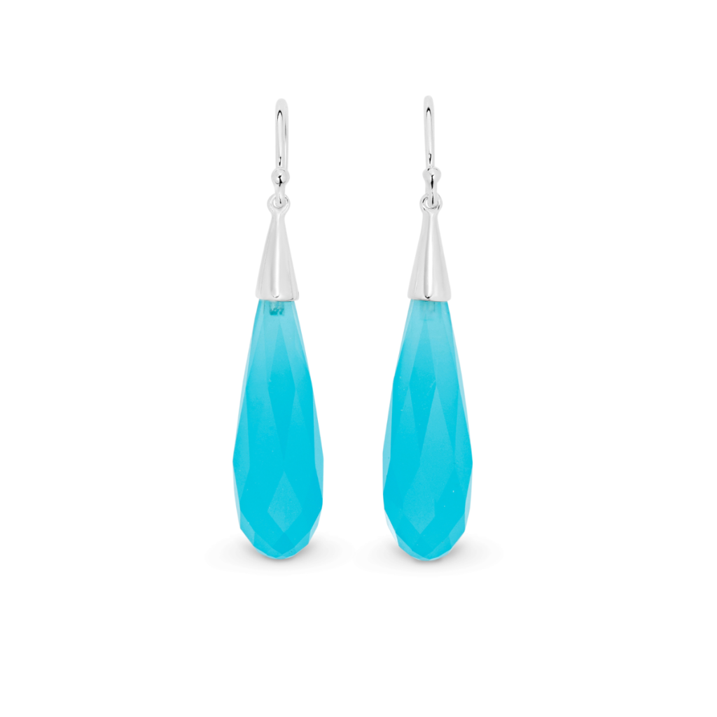 PG10-EW300TUR-Earring-Turquoise-WG-E1