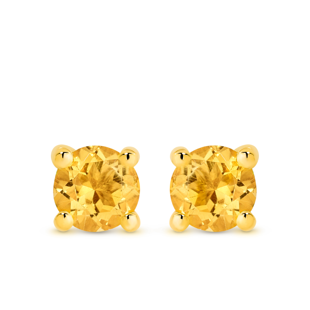 PG16-D9069ER-CIT-Earring-Citrine-YG-E9