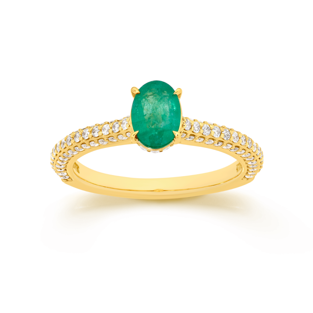 Ring-YG-Oval