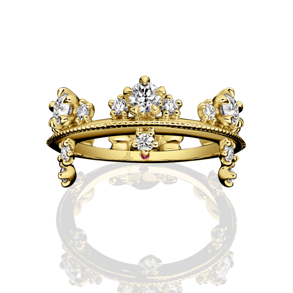 The Crown-Ring-Red-YG-R6