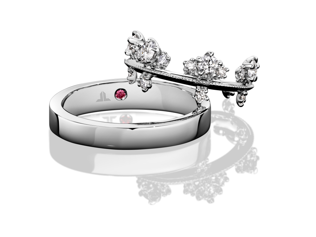 The Crown-Set-Ring-Red-WG-R21